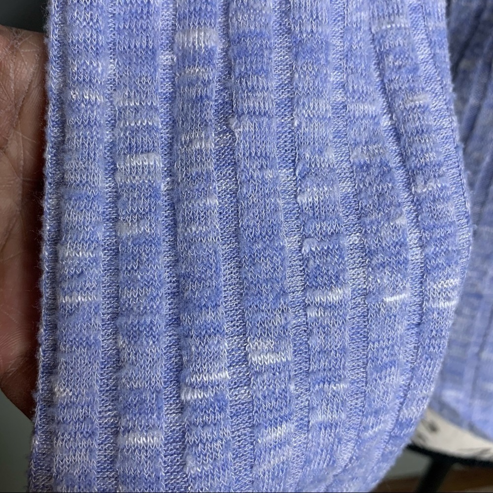 William Rast Ribbed Lace-Up Front Top - Picture 3 of 6